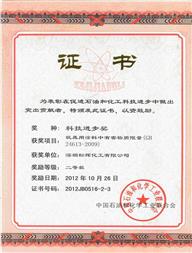 中國石油和化學(xué)工業(yè)聯(lián)合會 - 科技進步獎